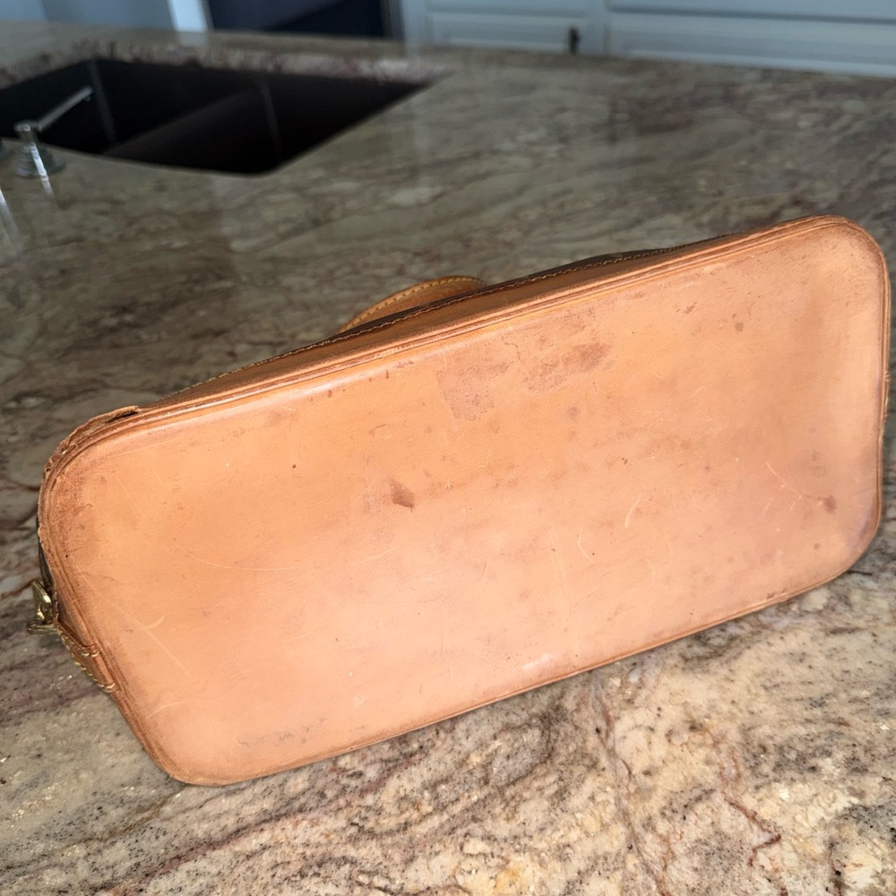 Louis Vuitton Monogram Canvas Satchel in Brown and Tan - Picture 3 of 8